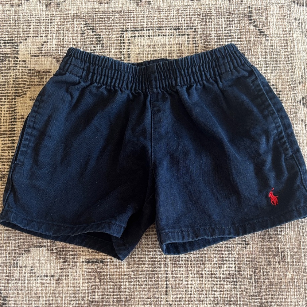 Navy Kids Shorts